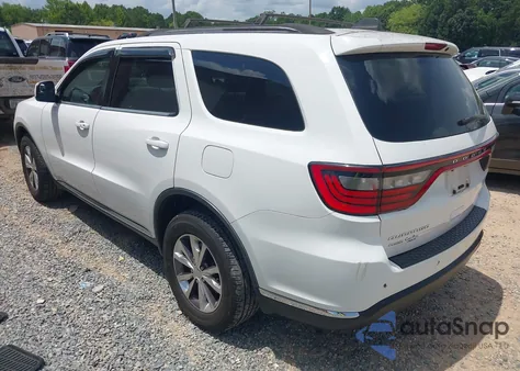 2016 Dodge Durango Limited z USA, uszkodzony, nr VIN 1C4RDJDG4GC374841